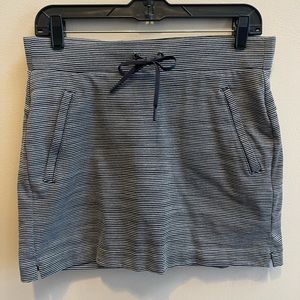 Athleta Stripe Modern Metro Skort